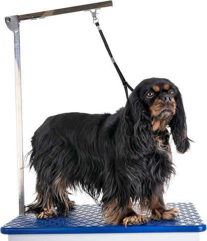 Pet Dog Grooming Loop Pet Bathing Tether Straps Heavy Duty Nylon Restraint Noose for Pet Bathing - 4 Pack 22 Inches