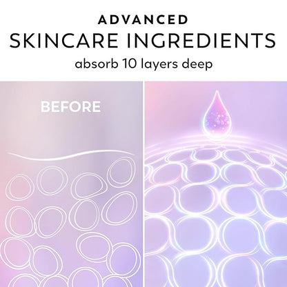 Olay Super Serum Body Cream for Dry Skin, 24hr Long Lasting Hydration, 5+ Ingredient Serum Complex for Bright Even Firm Luminous Skin, Sweet Vanilla & Soft Wood Scent,10 fl oz