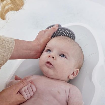 Shnuggle | Newborn Baby Bath Support | Ergonomic Soft-Touch Seat | Lightweight Non-Slip Base | Compact | Perfect for Babies up to 6 Months