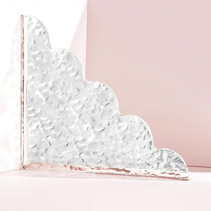 KR. LIF Bath Tub Splash Guard, Shower Water Guard for Bathtub Corner, Tub Corner Water Guard, Tub Edge Splash Guard for Bathroom
