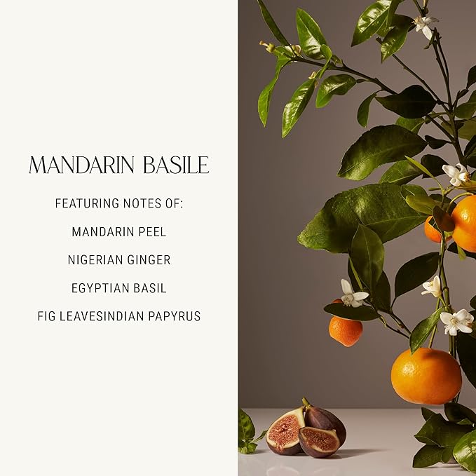 Homecourt Hand Wash, Gently Cleanses & Hydrates, Removes Dirt & Debris Without Irritating Skin, Clean Formula, Mandarin Basile, 12 fl oz, 2.0