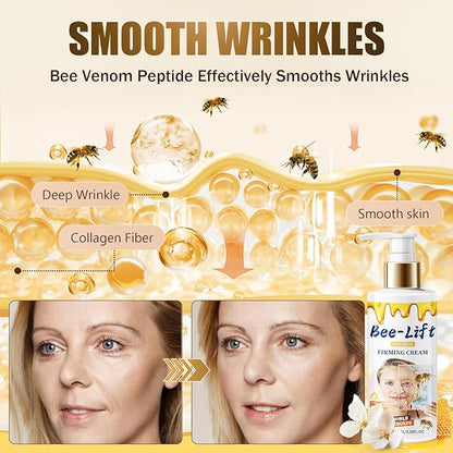 BeeLift Anti-Aging Firming Cream, 2025 New Professional Bee Venom Firm Face & Body Cream,Wrinkle Reducing, Skin Firming Rejuvenating, Restore Elasticity for All Skin Types