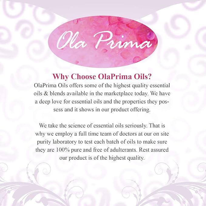 Ola Prima Eucalyptus Essential Oil 16oz Bulk – Therapeutic Grade for Aromatherapy, Diffuser, Stress Ease & Cleaning - Essential Oils