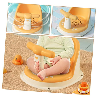Bath Seat for Months Nonslip Portable Bathtub Support with Ergonomic Comfort and Lightweight Design for Safe Bathing and Playtime