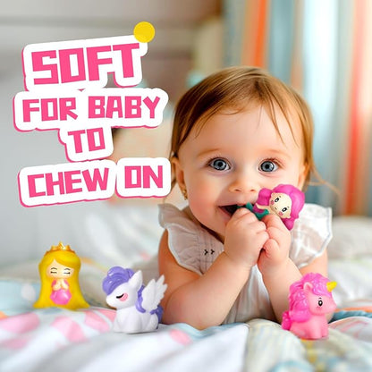 Hely Cancy Baby Bath Toys - No Hole Bath Toys for Kids, Bath Tub Shower Toys for Newborn Baby