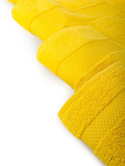 Hencely Bath Sheet Set of 2-(35x64 Inches)-Luxury Extra Large Oversized Towels, 100% Cotton - Quick Dry, Highly Absorbent, Super Soft - Ideal for Spa, Hotel, Bathroom - (Bath Sheets 2 Pack, Yellow)