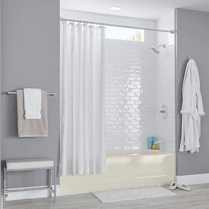 American Standard 2391202.222 Princeton 60 in. x 30 in. Americast Apron-Front Bathtub with Right Hand Drain, Linen