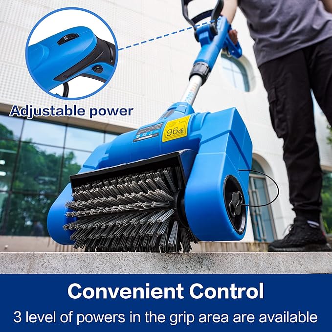 Grout Cleaner for Tile Floors Electric Grout Cleaner Machine Tile cleaner with A Power Roller Brush Work for Whole House and Big Garden Grout Tile floor Paver Patio Flagstone Carpet