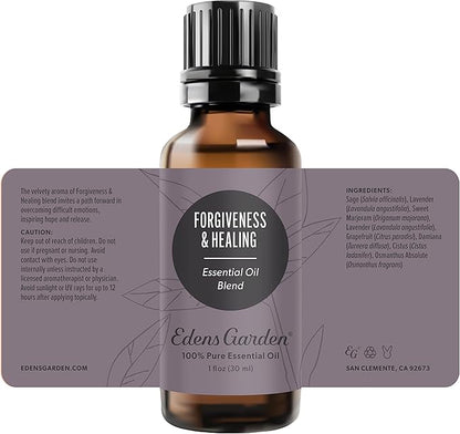 Edens Garden Forgiveness & Healing Essential Oil Blend- 100% Pure Premium Grade, Undiluted, Natural, Therapeutic, Aromatherapy, The Best for Candle, Laundry, Humidifiers 30 ml (1 fl oz)