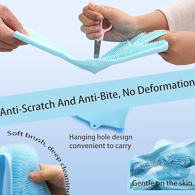 6PCS Pet Grooming Gloves |Pet Bath Brush|Pet Washing Gloves|Dog Bath Supplies|Dog Bath Brush | Dog Bath Gloves |for Bathing and Massaging Dogs and Cats