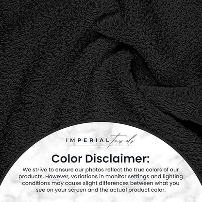 50 PK Saloon Towel Black