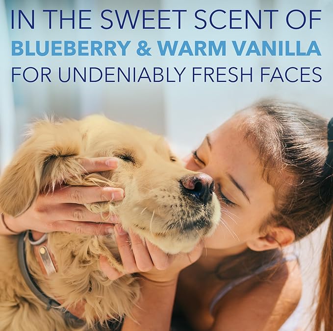 TropiClean SPA Tear Stain Remover for Dogs | Blueberry Facial Shampoo | Odor Eliminator | Tearless | Whitening and Brightening | Made in USA | 8oz.