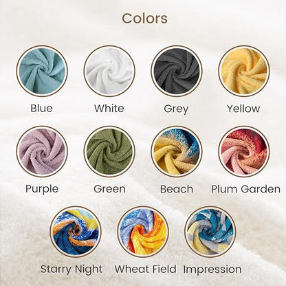 SEMAXE Luxury Bath Towel for Bathroom, 100% Cotton Towel with Hanging Loop and Smart Tag, Soft & Absorbent, Gift Box Packaging,1 Pc Bath Towel, 55" L x 27" W
