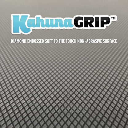 Kahuna Grip Bathtub Bath and Shower 5¼" Hexagon Non-Slip Traction Treads (Gray)