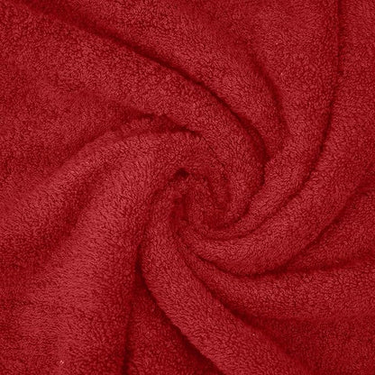 DAN RIVER 2 Pack Luxury Bath Sheets 35x70, 600 GSM, Soft & Quick Dry 100% Ring Spun Cotton Towels Ideal for Hotels, Spas, Gyms & Salons Extra Large, Red