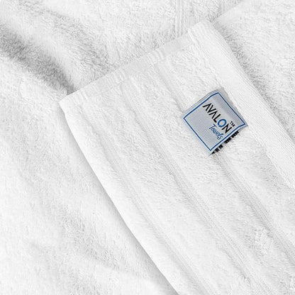 Avalon Towels Bath Towels Set of 4, Size 30 x 60 Inches, Highly Soft and Absorbent, Quick Drying, Lightweight, Perfect for Daily Use (White)