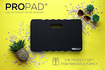 Thick Kneeling Pads, Garden Kneeler for Gardening, Bath Kneeler for Baby Bath, Kneeling Mat for Yoga, Knee Pad for Work, Extra Large (XL) 18 x 11 x 1.5 Inches, Black (Pack of 2)