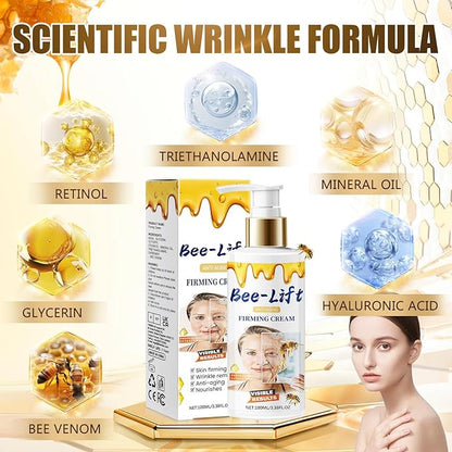 BeeLift Anti-Aging Firming Cream, 2025 New Professional Bee Venom Firm Face & Body Cream,Wrinkle Reducing, Skin Firming Rejuvenating, Restore Elasticity for All Skin Types
