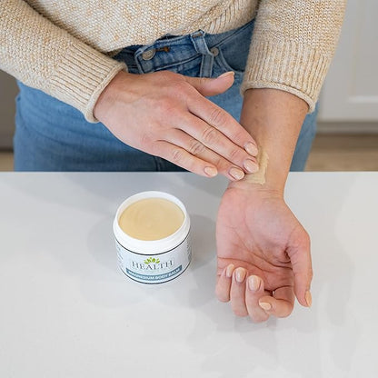 Magnesium Body Balm for Muscle Relief | All Natural Magnesium Oil Body Balm Infused with Arnica, Aloe Vera, Jojoba & Coconut Oil | For Headaches, Cramps, & Fast Muscle Relief | 4-Ounce