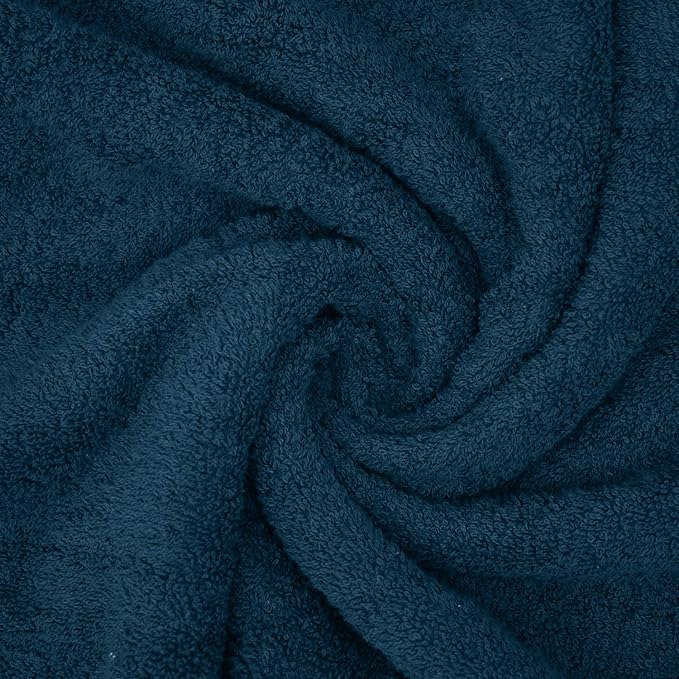 DAN RIVER 2 Pack Luxury Bath Sheets 35x70, 600 GSM, Soft & Quick Dry 100% Ring Spun Cotton Towels Ideal for Hotels, Spas, Gyms & Salons Extra Large, Opal Blue