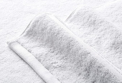 Veteran Textile LLC - 6 Pieces- Turkish Cotton - Luxury Towel Set for Bathroom & Kitchen, 2 Bath Towels, 2 Hand Towels & 2 WashCloths *Valued $79.99* (White)