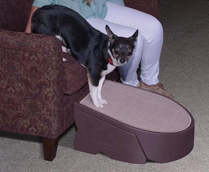 Pet Gear Stramp Stair and Ramp Combination for Dogs/Cats, Easy Step, Lightweight/Portable, Sturdy, Easy Assembly (No Tools Required) 1 Model, Available in 5 Colors