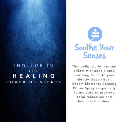 Calming Pillow Spray -- for Relaxation and Deep, Restful Sleep - Soothing Essential Oil Blend - Formulated with Lavender - Orange - Ylang-Ylang - Chamomile - and Vetiver (4oz)
