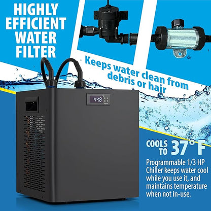 Inflatable Ice Bathtub With Chiller