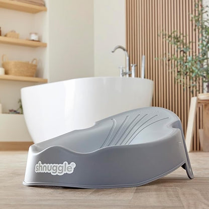 Shnuggle | Newborn Baby Bath Support | Ergonomic Soft-Touch Seat | Lightweight Non-Slip Base | Compact | Perfect for Babies up to 6 Months