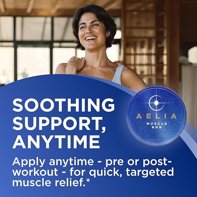 Sore Joint & Muscle Rub | Fast Acting Intensive Muscle Balm with Hemp Menthol Arnica & Camphor for Back Shoulder Neck Knees and Feet Targeted Relief | Long Lasting & Non-Greasy (Single, 1, Ounce)