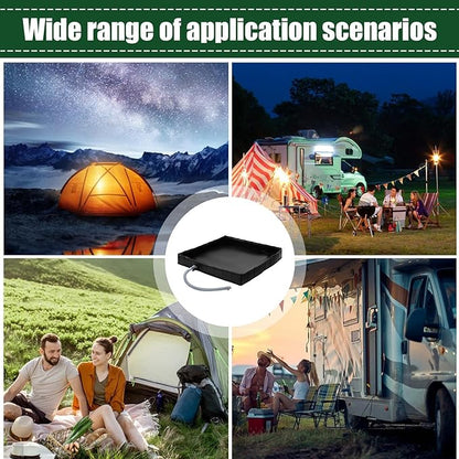 Camping Shower Tent Floor Base | Shower Base | Sshower Tent Basse with Drain Hose | Privacy Outdoor Waterproof Sshower Basse | Portable Camping Pan Lib