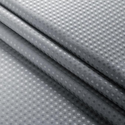 Gibelle Small Stall Shower Curtain 36 x 72, Narrow Grey Ombre Shower Curtain for Bathroom, Waffle Weave Fabric Shower Curtain Set with Hooks, Water Repellent, Machine Washable