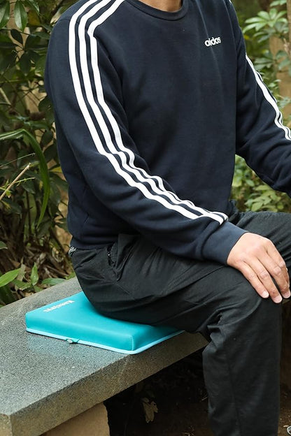 Kneeling Pad for Women & Men - Bath & Garden Kneeler, Knee Cushion for Baby Bathing & Yoga (Turquoise Blue)
