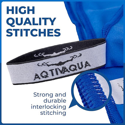 AqtivAqua Quick Dry Towel - Lightweight Microfiber Travel Towel w/Bag - Fast Drying Towel Set for Camping, Beach, Pool, Gym, Backpacking, Sports, Yoga & Swim Use, Hiking (Royal Blue, M:24"x40")
