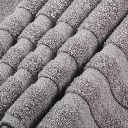 SOFE H&L | Olea Luxury Turkish Cotton Bath Towel Set of 1 : 1 Jumbo Bath Towel Cool Gray | Premium, Soft, Durable, Absorbent | XL Bath Towels Oversized
