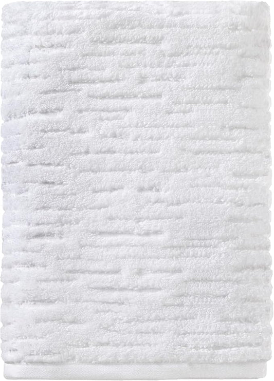 SKL Home CloudSoft Cotton Luxury Bath Towel, White