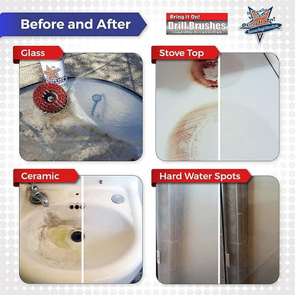 BRING IT ON! CLEANER Hard Water Stain Remover Sealant 16oz, Water Spots on Glass, Hard Water Buildup.
