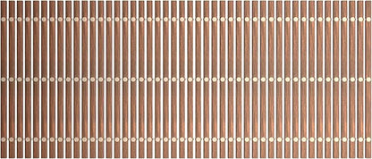 Teak String Shower Mat,Wood Non Slip Bath Mats for Bathroom, Quick Dry Bath Tub Mat for Spa, Sauna, Pool, Hot Tub Flooring Decor and Protector(19.69" W x 46.46" L)