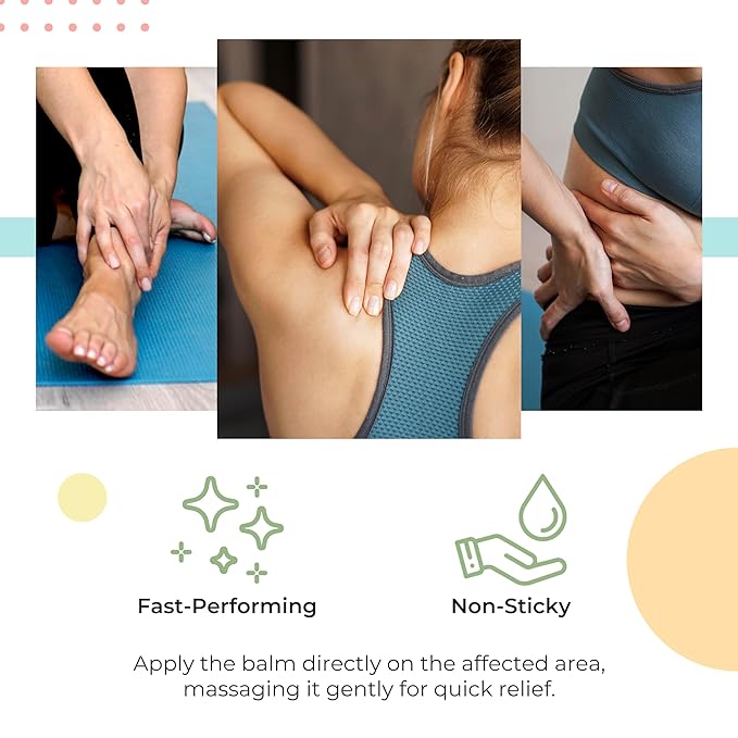 Y Not Natural Transwarm Sports Balm with Pure Emu Oil, Vitamins A, D, E, F & K2, Omega 3 6 9, & Tea Tree Oil Essential Oils - 50g Rub for Joint, Back, Muscle Stiffness & Soothing Itch Relief