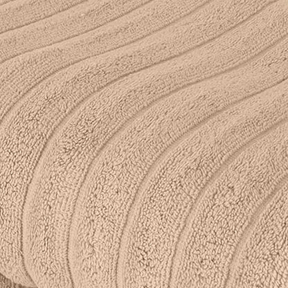 Classic Turkish Towels CTT - Premium 2 Piece Jumbo Bath Sheets, 100% Turkish Cotton, Absorbent & Ultra Comfy Bath Towel Sheets for Hotels & Spa | 40"x65" (Almond Beige)