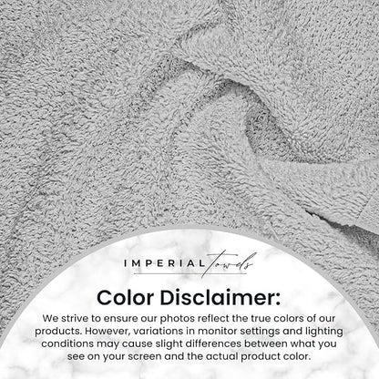 Hand Towels (Pack of 24) Grey Economy Salon Towels - 100% Cotton Spa Towel – 16 x 26 Inches Highly Absorbable, Facial Gym Towel, Hair Towels Face Towel Bulk