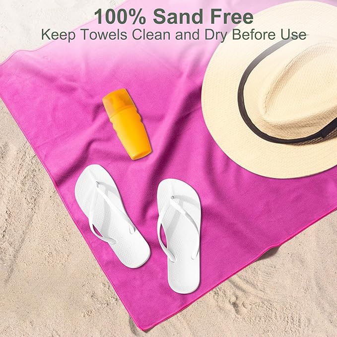 Camping Towel,2 Pack Microfiber Travel Sports Towel,Quick Dry-Super Absorbent-Ultra Compact-Ultra Soft- Lightweight.Suitable for Gym,Yoga,Trip,Beach, Shower, Backpacking,Pool(Blue)
