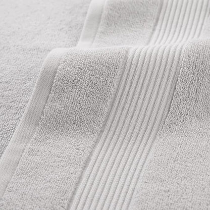 Arkwright Bathroom Hand Towels Set of 6 - Super Soft 100% Cotton, 600 GSM Quick Dry & Absorbent, Luxury Bath Essentials for Hotels, Spa, Hosts, and Vacation Rentals, Titanium Grey