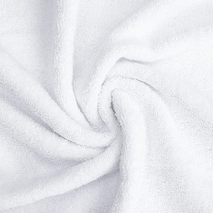 American Soft Linen Salem 100% Cotton Turkish 4 Piece Hand Towels for Bathroom, 600 GSM Soft Absorbent Quickdry Hand Face Towel Set, White