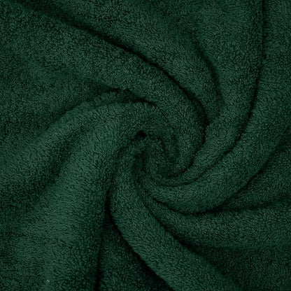 DAN RIVER Pack of 1 Bath Sheet 40x80 Inches, Oversized Bath Towels Extra Large, Organic Cotton Towels for Bathroom - Hunter Green