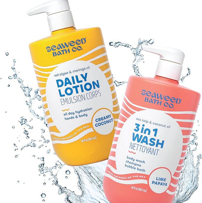 SEAWEED BATH CO Creamy Coconut Daily Lotion, 30 FZ