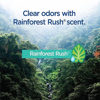 Clorox ToiletWand Toilet Cleaner Refills, Toilet brush, Rainforest Rush, 30 Ct