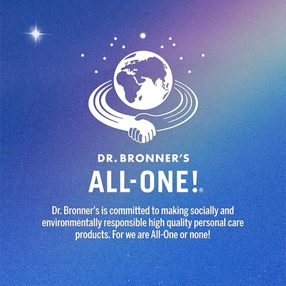 Dr. Bronner's Pure-Castile Magic Soap Liquid- Made with Regenerative Organic Certified Oils- For Body, Face, Hair, Dishes, Laundry, Vegan Bath Soaps for Men & Women, Non-GMO- Tea Tree, 32oz + Refill