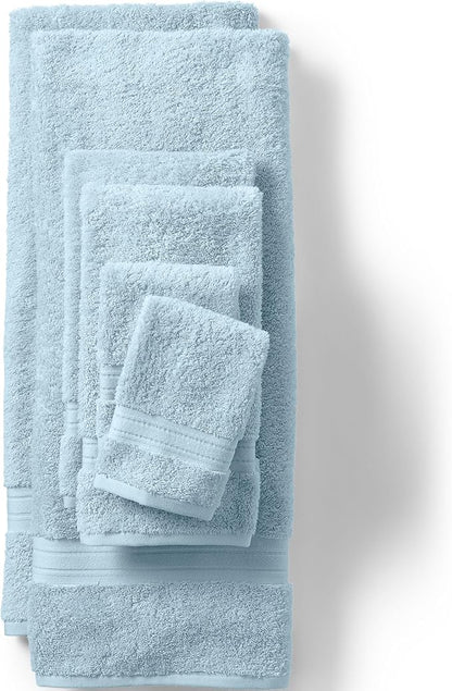 Lands' End Supima Towel Dusty Blue Bath- Bath Sheet