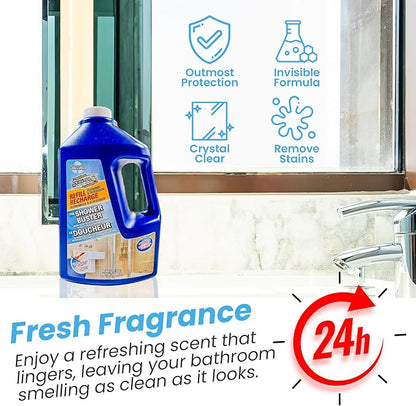 SURF PRO Shower Glass Cleaner Buster Economic Refill (1.89L)